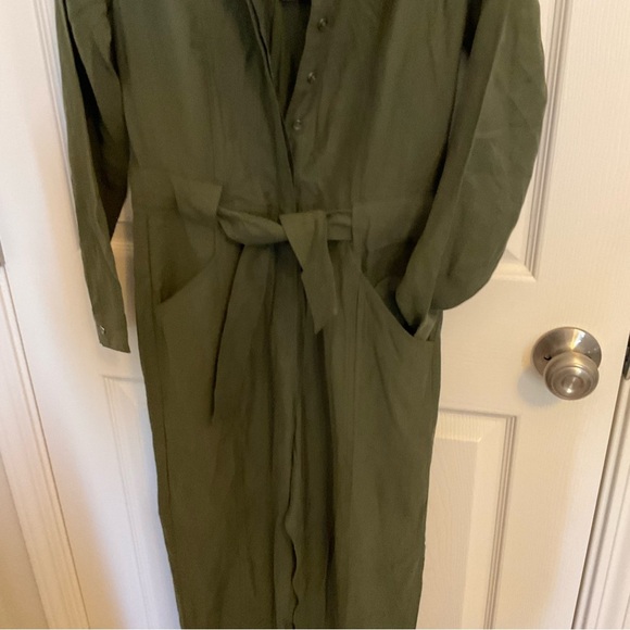 Guess TIE-BELT JUMPSUIT size X-small - Picture 10 of 13